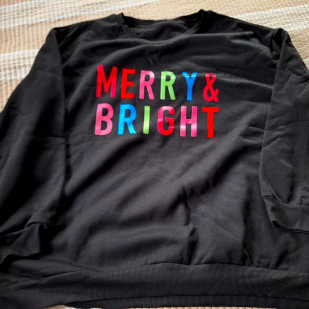 Merry and Bright Sweatshirt.